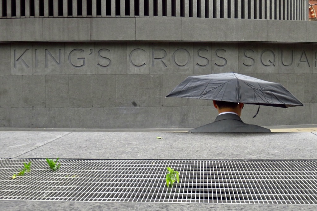 Kings Cross rain, 11/7/16